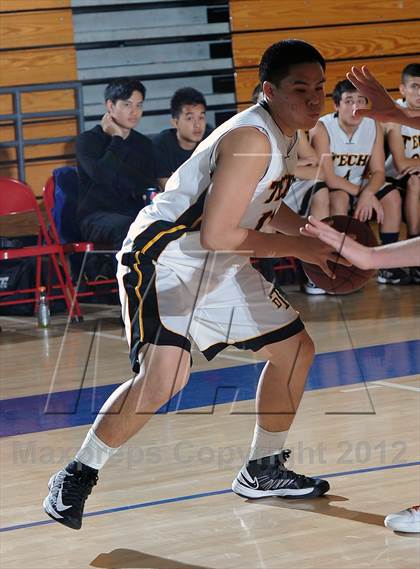 Thumbnail 3 in Polytechnic vs. Bosco Tech (San Gabriel Tournament) photogallery.