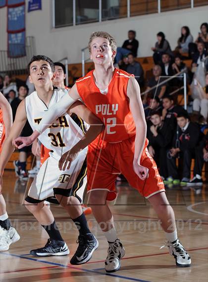 Thumbnail 1 in Polytechnic vs. Bosco Tech (San Gabriel Tournament) photogallery.