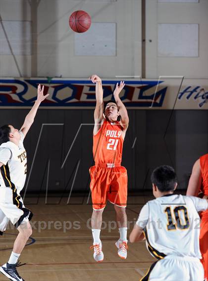 Thumbnail 2 in Polytechnic vs. Bosco Tech (San Gabriel Tournament) photogallery.