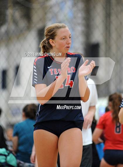 Thumbnail 1 in Mater Dei vs. Tesoro (Queen's Court Tournament) photogallery.