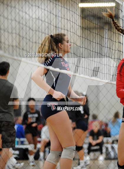 Thumbnail 3 in Mater Dei vs. Tesoro (Queen's Court Tournament) photogallery.