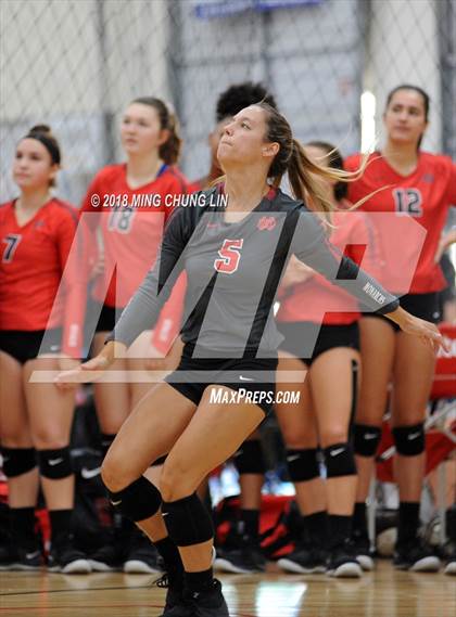 Thumbnail 3 in Mater Dei vs. Tesoro (Queen's Court Tournament) photogallery.