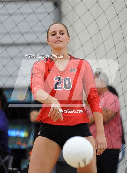 Thumbnail 3 in Mater Dei vs. Tesoro (Queen's Court Tournament) photogallery.