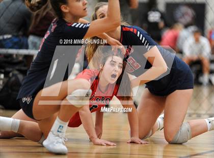 Thumbnail 1 in Mater Dei vs. Tesoro (Queen's Court Tournament) photogallery.