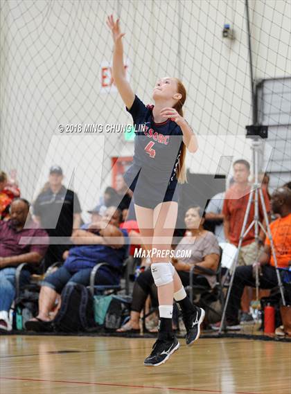 Thumbnail 3 in Mater Dei vs. Tesoro (Queen's Court Tournament) photogallery.