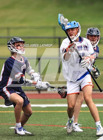 Thumbnail 3 in Penn Yan Academy vs. Chenango Forks (NYSPHAA Class C State Final) photogallery.