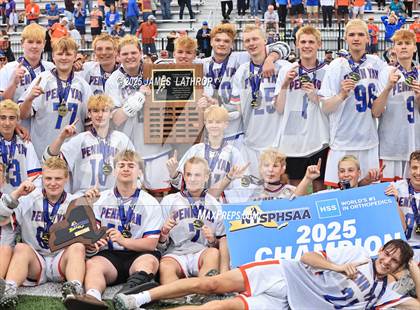 Thumbnail 3 in Penn Yan Academy vs. Chenango Forks (NYSPHAA Class C State Final) photogallery.