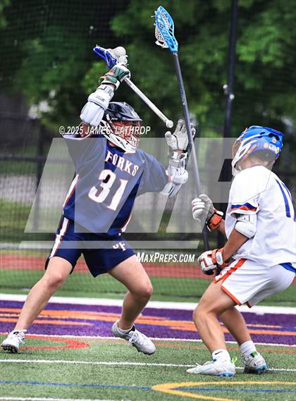 Thumbnail 3 in Penn Yan Academy vs. Chenango Forks (NYSPHAA Class C State Final) photogallery.