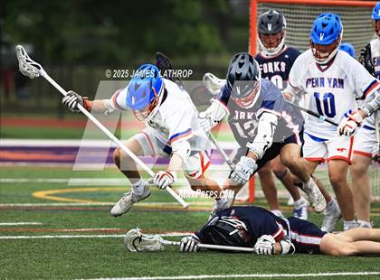 Thumbnail 3 in Penn Yan Academy vs. Chenango Forks (NYSPHAA Class C State Final) photogallery.