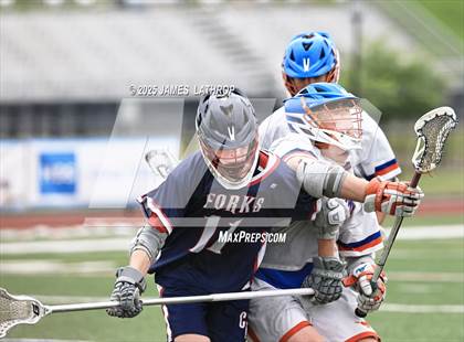 Thumbnail 3 in Penn Yan Academy vs. Chenango Forks (NYSPHAA Class C State Final) photogallery.