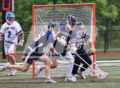 Thumbnail 2 in Penn Yan Academy vs. Chenango Forks (NYSPHAA Class C State Final) photogallery.