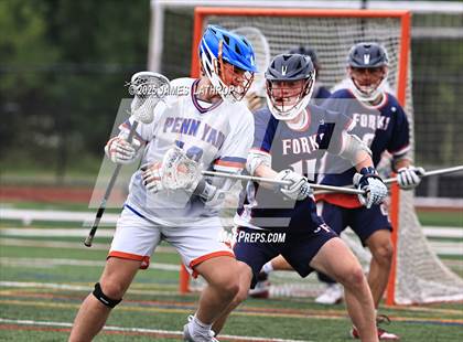 Thumbnail 3 in Penn Yan Academy vs. Chenango Forks (NYSPHAA Class C State Final) photogallery.