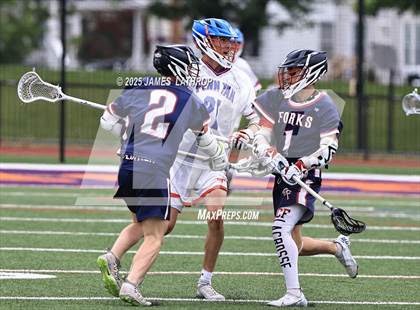 Thumbnail 3 in Penn Yan Academy vs. Chenango Forks (NYSPHAA Class C State Final) photogallery.