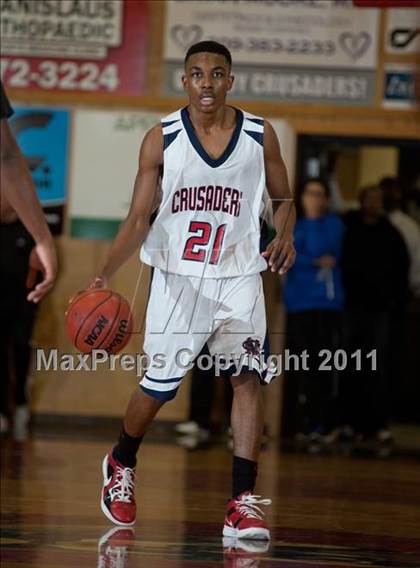 Thumbnail 1 in Modesto Christian vs. Alemany photogallery.