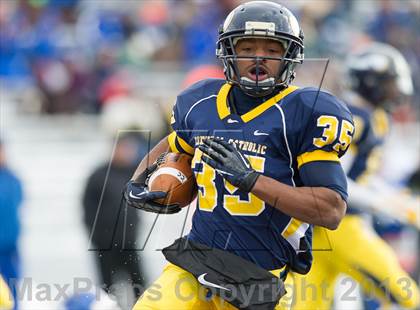 Thumbnail 2 in Lower Dauphin vs. Central Catholic (PIAA Class AAAA Semifinal) photogallery.
