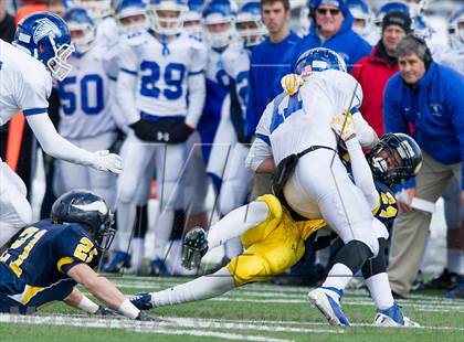 Thumbnail 3 in Lower Dauphin vs. Central Catholic (PIAA Class AAAA Semifinal) photogallery.