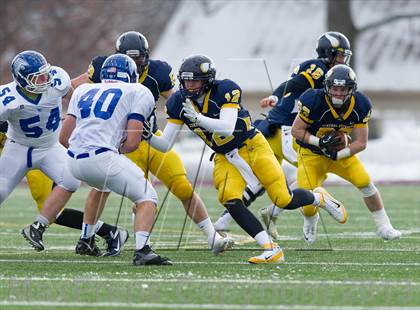 Thumbnail 2 in Lower Dauphin vs. Central Catholic (PIAA Class AAAA Semifinal) photogallery.