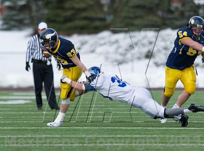 Thumbnail 3 in Lower Dauphin vs. Central Catholic (PIAA Class AAAA Semifinal) photogallery.