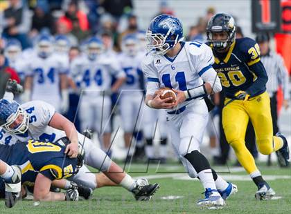 Thumbnail 3 in Lower Dauphin vs. Central Catholic (PIAA Class AAAA Semifinal) photogallery.