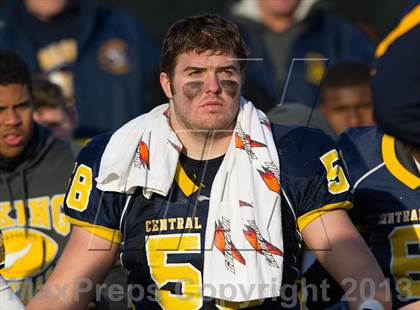 Thumbnail 3 in Lower Dauphin vs. Central Catholic (PIAA Class AAAA Semifinal) photogallery.