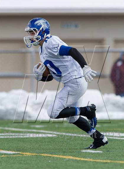 Thumbnail 3 in Lower Dauphin vs. Central Catholic (PIAA Class AAAA Semifinal) photogallery.