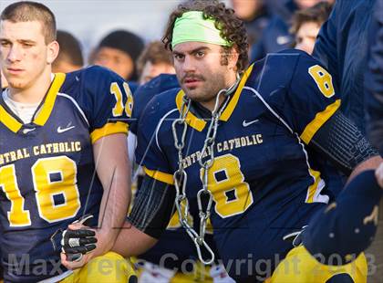 Thumbnail 2 in Lower Dauphin vs. Central Catholic (PIAA Class AAAA Semifinal) photogallery.