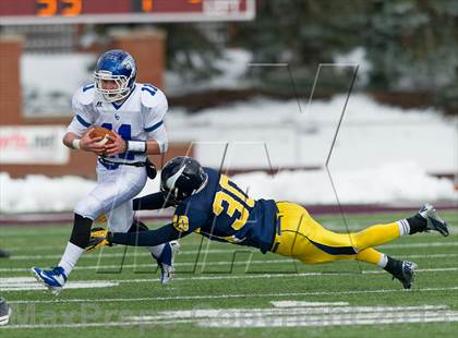 Thumbnail 2 in Lower Dauphin vs. Central Catholic (PIAA Class AAAA Semifinal) photogallery.