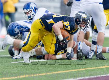 Thumbnail 3 in Lower Dauphin vs. Central Catholic (PIAA Class AAAA Semifinal) photogallery.