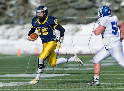Thumbnail 3 in Lower Dauphin vs. Central Catholic (PIAA Class AAAA Semifinal) photogallery.