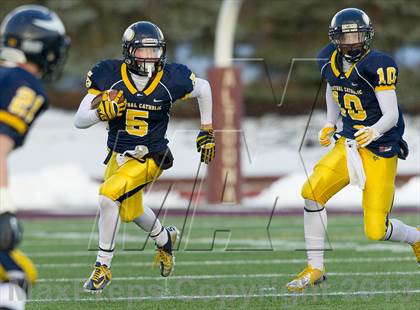 Thumbnail 3 in Lower Dauphin vs. Central Catholic (PIAA Class AAAA Semifinal) photogallery.