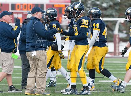 Thumbnail 3 in Lower Dauphin vs. Central Catholic (PIAA Class AAAA Semifinal) photogallery.