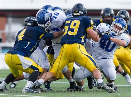 Thumbnail 3 in Lower Dauphin vs. Central Catholic (PIAA Class AAAA Semifinal) photogallery.
