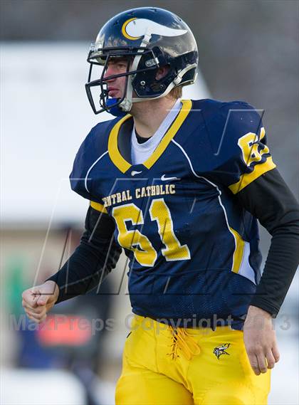 Thumbnail 1 in Lower Dauphin vs. Central Catholic (PIAA Class AAAA Semifinal) photogallery.