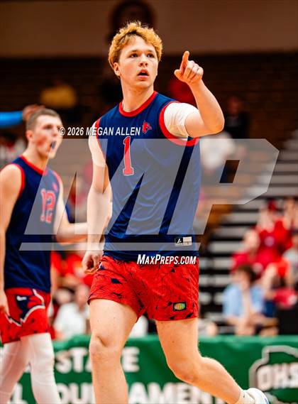 Thumbnail 2 in Thomas Worthington vs. Archbishop Moeller (OHSAA DI State Semifinals) photogallery.