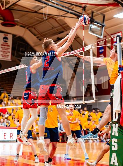 Thumbnail 3 in Thomas Worthington vs. Archbishop Moeller (OHSAA DI State Semifinals) photogallery.