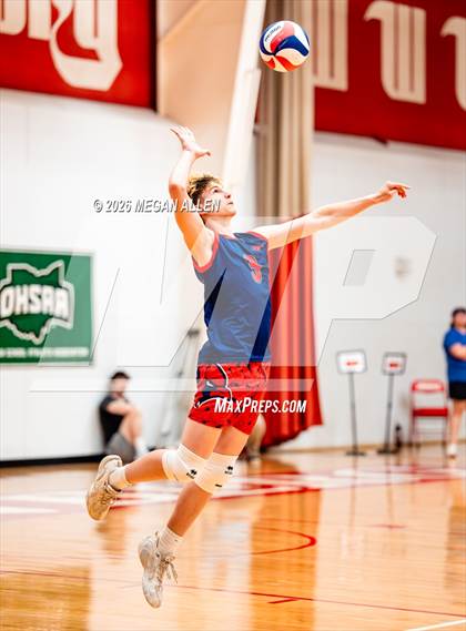 Thumbnail 2 in Thomas Worthington vs. Archbishop Moeller (OHSAA DI State Semifinals) photogallery.