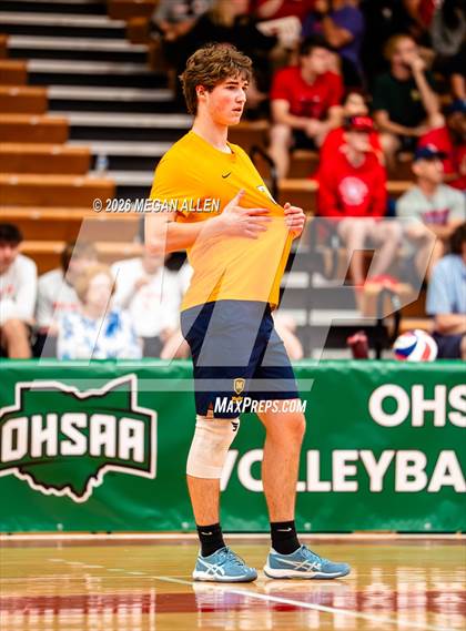 Thumbnail 1 in Thomas Worthington vs. Archbishop Moeller (OHSAA DI State Semifinals) photogallery.