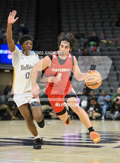 Thumbnail 3 in Centennial @ Oakland Tech (CIF State D2 Finals) photogallery.