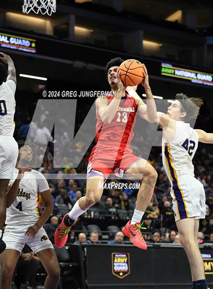 Thumbnail 2 in Centennial @ Oakland Tech (CIF State D2 Finals) photogallery.