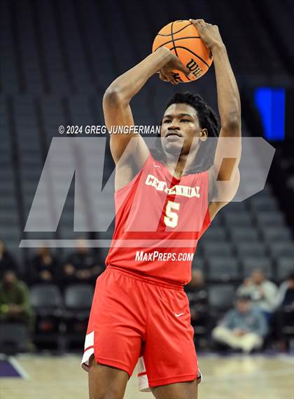 Thumbnail 1 in Centennial @ Oakland Tech (CIF State D2 Finals) photogallery.