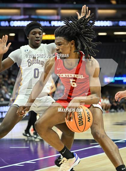 Thumbnail 3 in Centennial @ Oakland Tech (CIF State D2 Finals) photogallery.