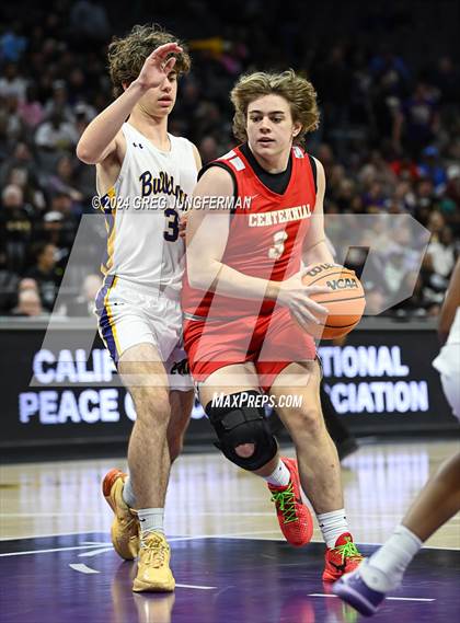 Thumbnail 1 in Centennial @ Oakland Tech (CIF State D2 Finals) photogallery.