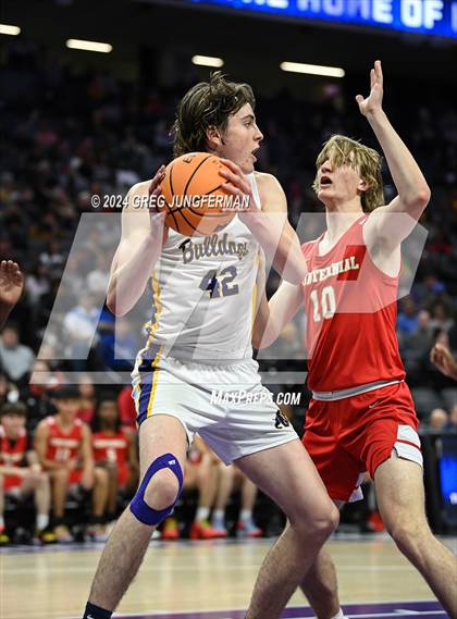 Thumbnail 2 in Centennial @ Oakland Tech (CIF State D2 Finals) photogallery.