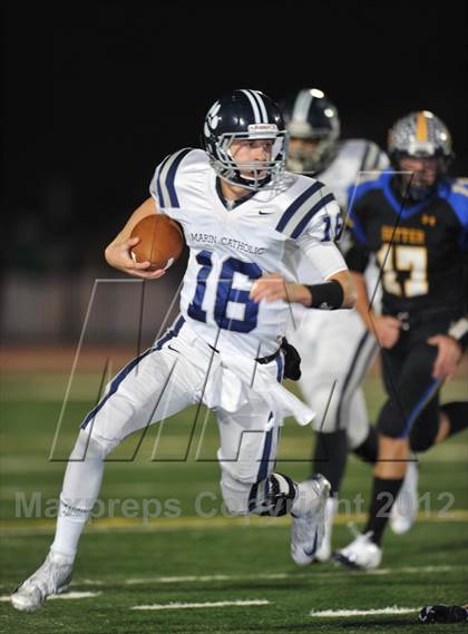Thumbnail 3 in Sutter vs. Marin Catholic (CIF NorCal Regional D3 Final) photogallery.