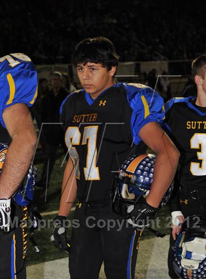 Thumbnail 3 in Sutter vs. Marin Catholic (CIF NorCal Regional D3 Final) photogallery.