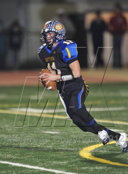 Thumbnail 3 in Sutter vs. Marin Catholic (CIF NorCal Regional D3 Final) photogallery.