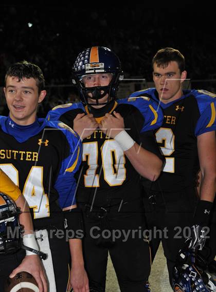 Thumbnail 1 in Sutter vs. Marin Catholic (CIF NorCal Regional D3 Final) photogallery.