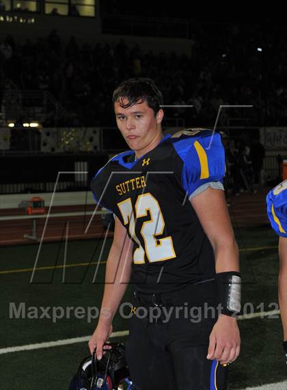 Thumbnail 3 in Sutter vs. Marin Catholic (CIF NorCal Regional D3 Final) photogallery.
