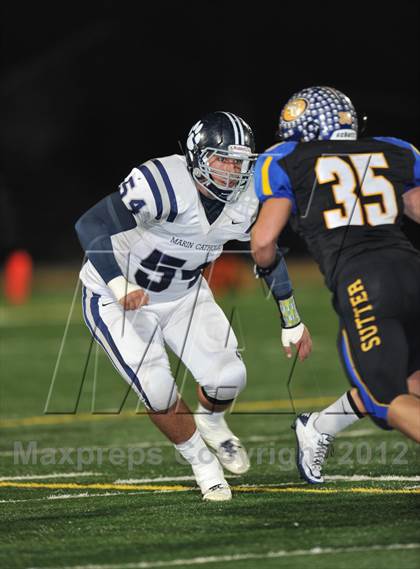 Thumbnail 2 in Sutter vs. Marin Catholic (CIF NorCal Regional D3 Final) photogallery.