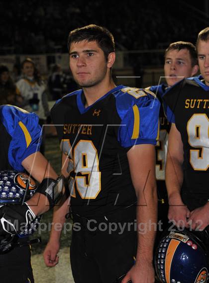 Thumbnail 2 in Sutter vs. Marin Catholic (CIF NorCal Regional D3 Final) photogallery.